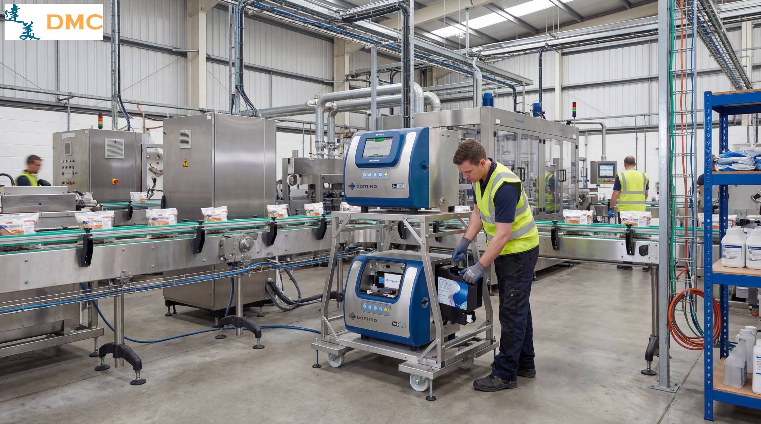 Thay mực máy in công nghiệp – Từ thao tác thủ công đến giải pháp tối ưu hóa vận hành