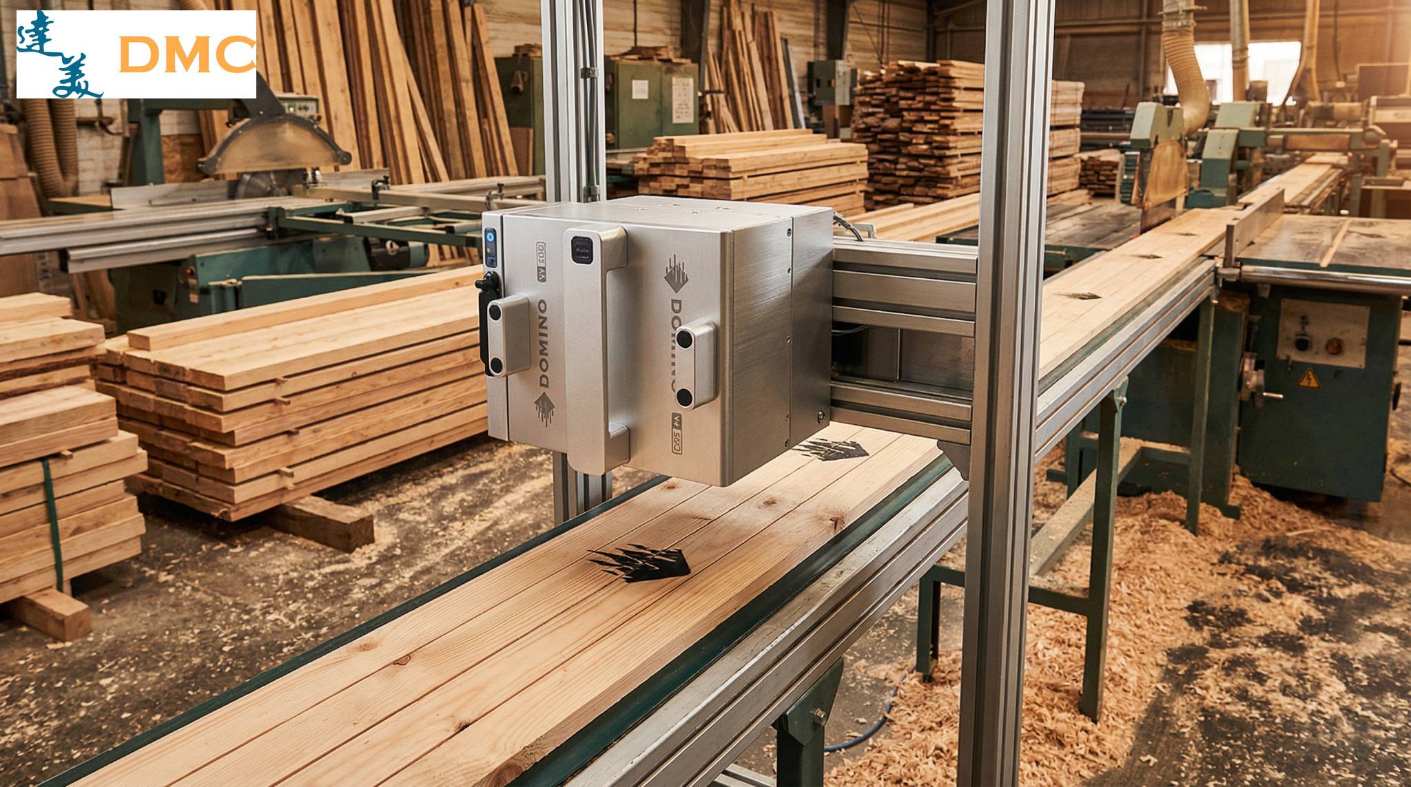 Máy In Nhiệt Công Nghiệp Cho Gỗ Hiệu Quả Từ DMC Đạt Mỹ
